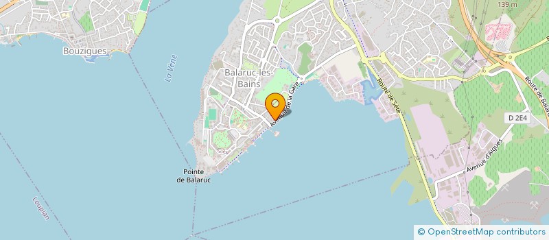 localisation de l'entreprise MONSIEUR RENE NOUGARET  BALARUC-LES-BAINS