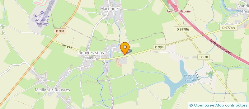 localisation de l'entreprise MONSIEUR RENE NOZAY à VANDENESSE-EN-AUXOIS