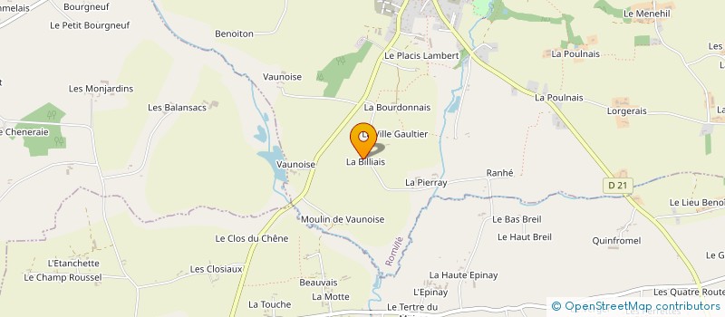 localisation de l'entreprise MONSIEUR RENE NOZAY à ROMILLE