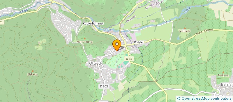 localisation de l'entreprise MONSIEUR RENE NUSS  OTTROTT