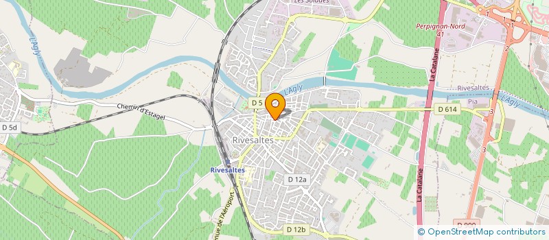 localisation de l'entreprise MONSIEUR RENE-OLIVIER BARBERA  VINGRAU