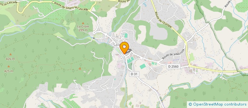 localisation de l'entreprise MONSIEUR RENE ORCIERE  SALERNES