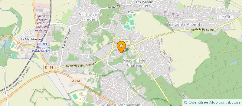 localisation de l'entreprise MONSIEUR RENE ORENGO à NEAUPHLE-LE-CHATEAU