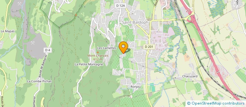 localisation de l'entreprise MONSIEUR RENE ORSET à SAINT-BALDOPH