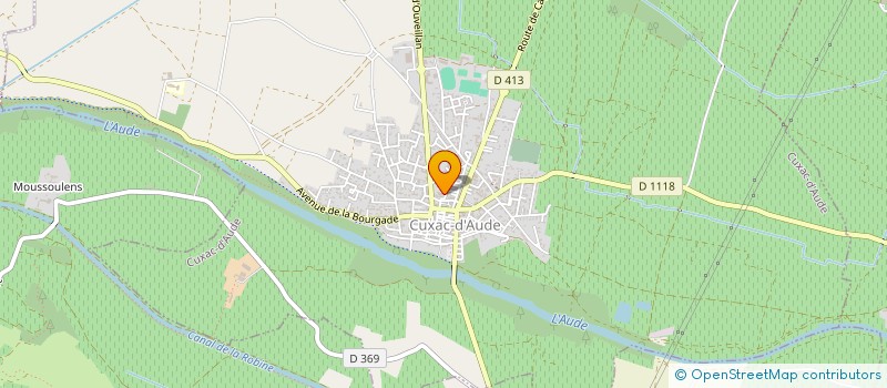 localisation de l'entreprise MONSIEUR RENE OURNAC  CUXAC-D'AUDE