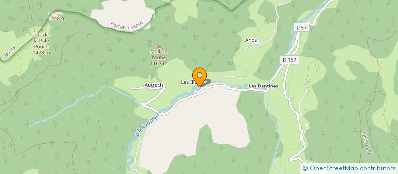 localisation de l'entreprise MONSIEUR RENE OUSSET à SAINT-LARY