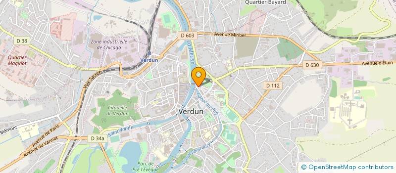 localisation de l'entreprise MONSIEUR RENE PACANDA à VERDUN