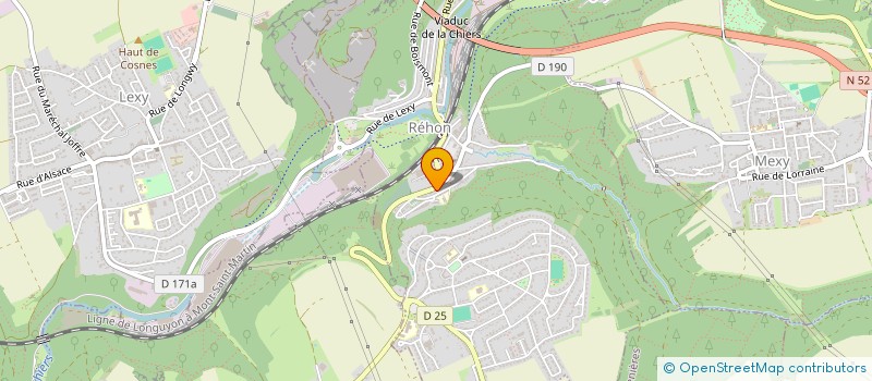 localisation de l'entreprise MONSIEUR RENE PAGLIARI  REHON