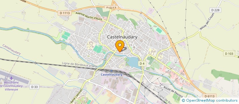 localisation de l'entreprise MONSIEUR RENE PAILHES à CASTELNAUDARY