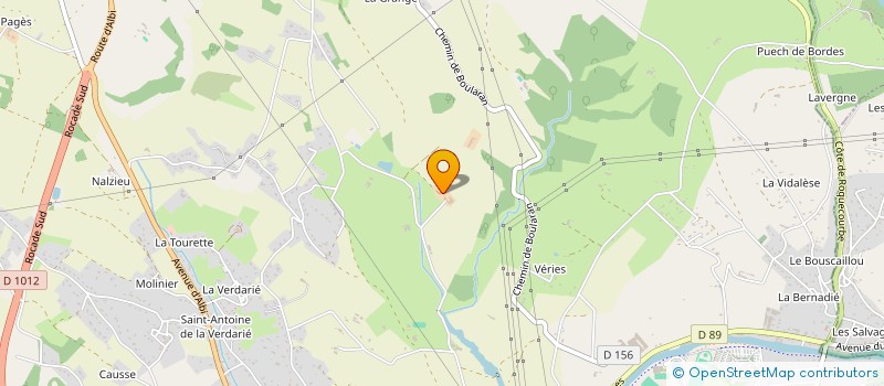 localisation de l'entreprise MONSIEUR RENE PALOUS  CASTRES