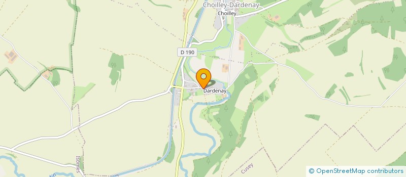 localisation de l'entreprise MONSIEUR RENE PATY à CHOILLEY-DARDENAY