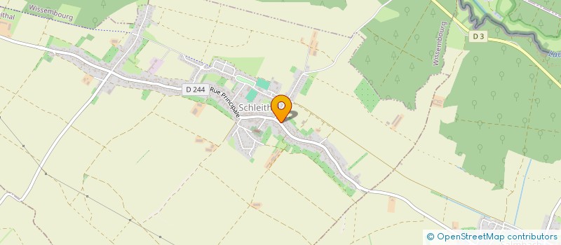 localisation de l'entreprise MONSIEUR RENE PAUL  SCHLEITHAL