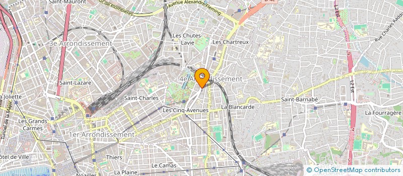 localisation de l'entreprise MONSIEUR RENE-PAUL GOUDRON à MARSEILLE
