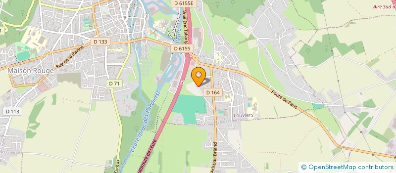 localisation de l'entreprise MONSIEUR RENE PAVIE  LES ANDELYS