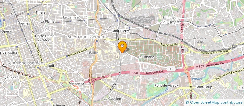 localisation de l'entreprise MONSIEUR RENE PEANO à MARSEILLE