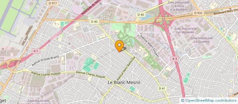 localisation de l'entreprise MONSIEUR RENE PECIS à LE BLANC-MESNIL