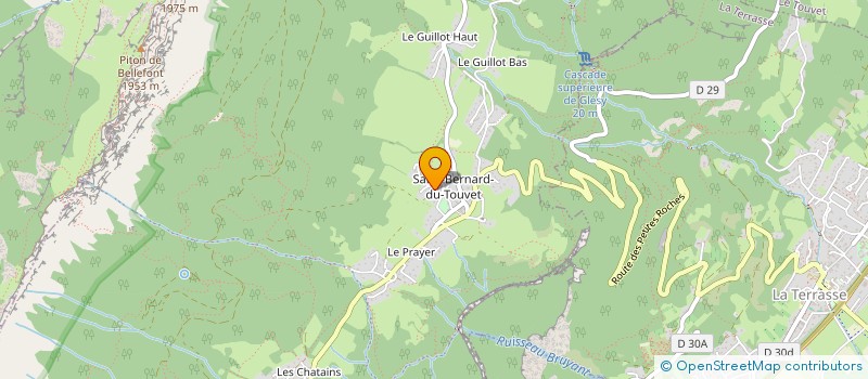 localisation de l'entreprise MONSIEUR RENE PELLOUX-L EVEQUE  PLATEAU-DES-PETITES-ROCHES