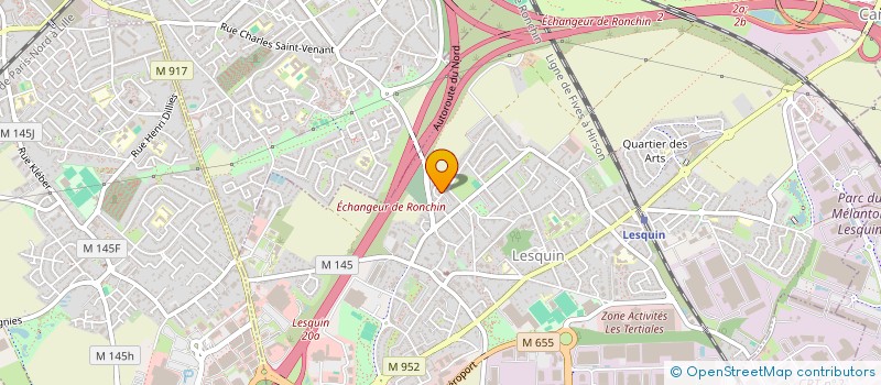 localisation de l'entreprise MONSIEUR RENE PENNEQUIN à LESQUIN