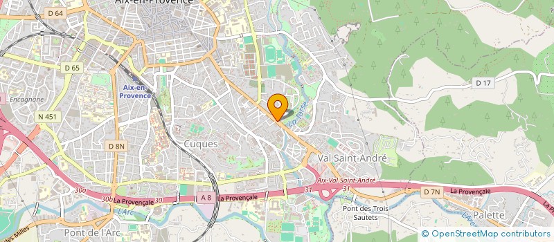 localisation de l'entreprise MONSIEUR RENE PEREZ à AIX-EN-PROVENCE