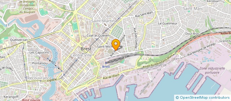 localisation de l'entreprise MONSIEUR RENE PEREZ à BREST