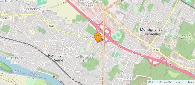 localisation de l'entreprise MONSIEUR RENE PERICAT à HERBLAY-SUR-SEINE