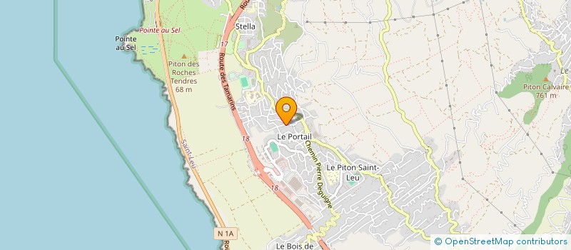 localisation de l'entreprise MONSIEUR RENE PERMALNAICK  SAINT-LEU