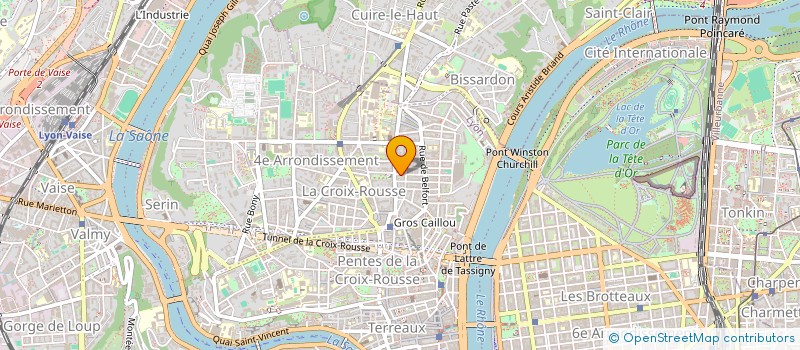 localisation de l'entreprise MONSIEUR RENE PERRAUD à LYON