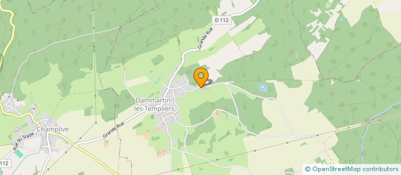 localisation de l'entreprise MONSIEUR RENE PERROT à DAMMARTIN-LES-TEMPLIERS