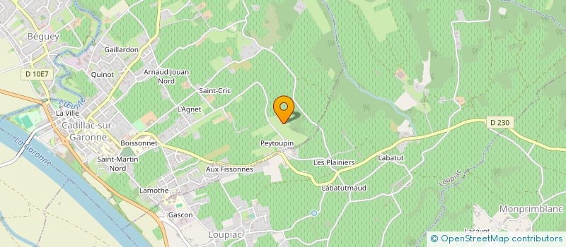 localisation de l'entreprise MONSIEUR RENE PEYRONNIN  MONPRIMBLANC