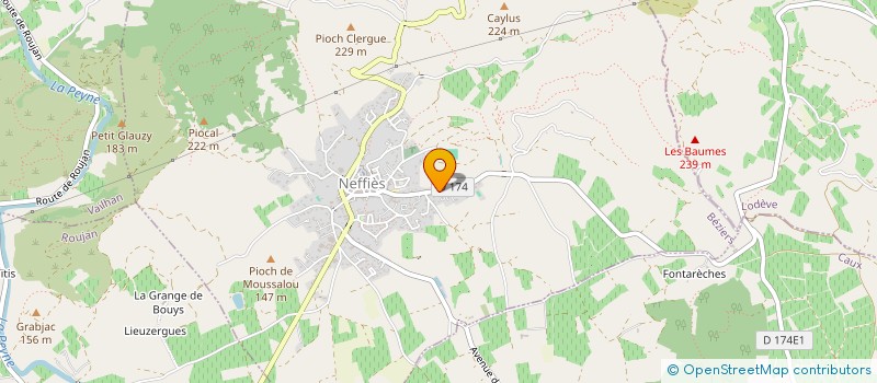 localisation de l'entreprise MONSIEUR RENE PIBRE  NEFFIES