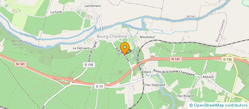 localisation de l'entreprise MONSIEUR RENE PICARD à BOURG-CHARENTE