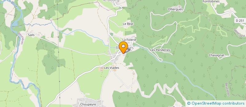 localisation de l'entreprise MONSIEUR RENE PICARLE  ARLANC