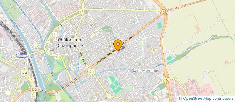 localisation de l'entreprise MONSIEUR RENE PIERARD  CHALONS-EN-CHAMPAGNE