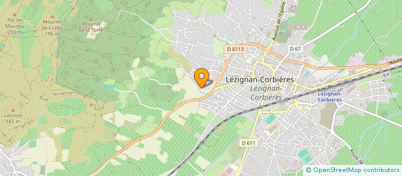 localisation de l'entreprise MONSIEUR RENE PIERRE BOISSELLE  LEZIGNAN-CORBIERES