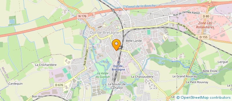 localisation de l'entreprise MONSIEUR RENE PIERRE TANCRE à DOL DE BRETAGNE