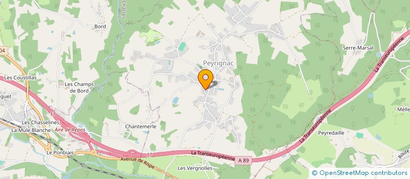 localisation de l'entreprise MONSIEUR RENE PIRAS à PEYRIGNAC