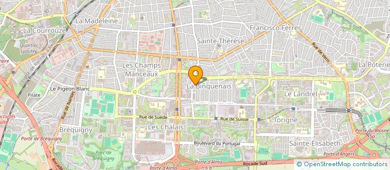 localisation de l'entreprise MONSIEUR RENE PIROT à RENNES