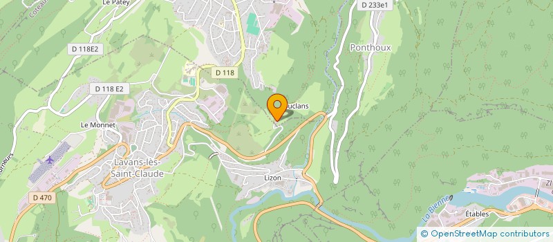 localisation de l'entreprise MONSIEUR RENE POGGIALI  COTEAUX DU LIZON