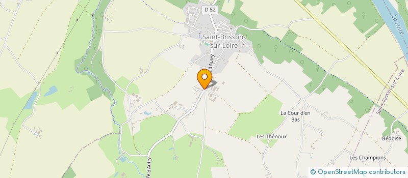 localisation de l'entreprise MONSIEUR RENE PRAT à SAINT-BRISSON-SUR-LOIRE