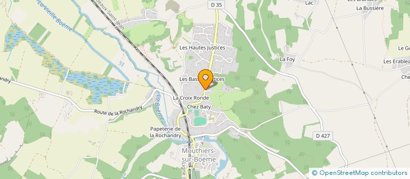 localisation de l'entreprise MONSIEUR RENE PRESSAT à SIREUIL
