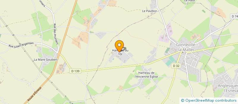 localisation de l'entreprise MONSIEUR RENE PREUD'HOMME  SAINT-JOUIN-BRUNEVAL