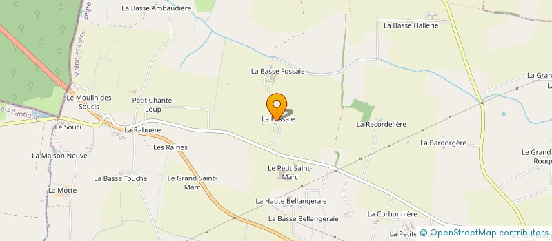 localisation de l'entreprise MONSIEUR RENE PROD'HOMME à OMBREE D'ANJOU