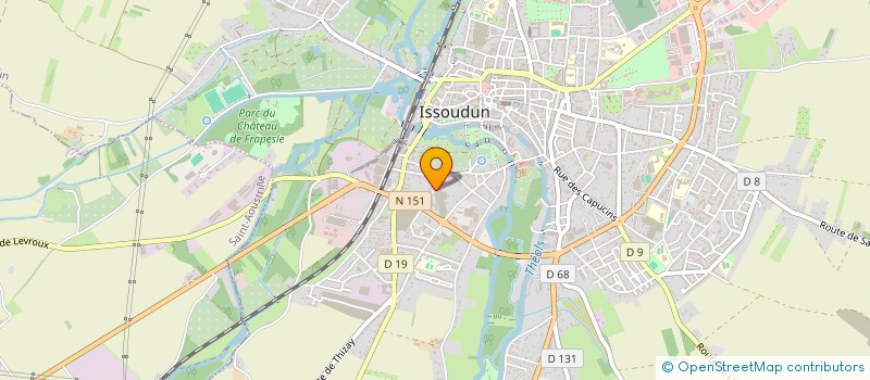 localisation de l'entreprise MONSIEUR RENE PROTON à ISSOUDUN