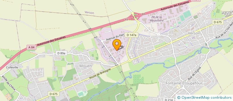 localisation de l'entreprise MONSIEUR RENE PROVOT  MOUEN