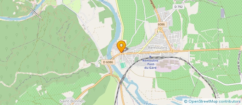 localisation de l'entreprise MONSIEUR RENE PUIG à REMOULINS