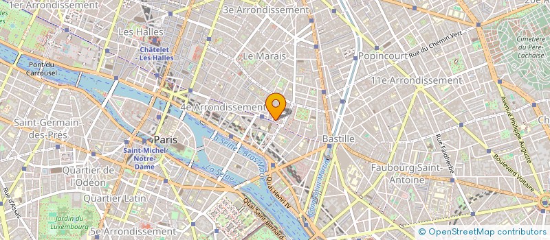 localisation de l'entreprise MONSIEUR RENE QUEY à PARIS