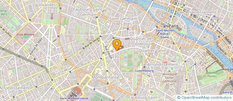 localisation de l'entreprise MONSIEUR RENE RABAU à PARIS