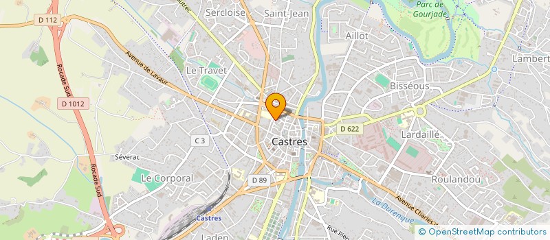 localisation de l'entreprise MONSIEUR RENE RABOT à CASTRES