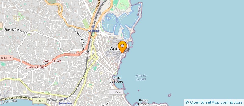 localisation de l'entreprise MONSIEUR RENE RAMOIN à ANTIBES