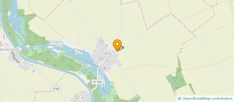 localisation de l'entreprise MONSIEUR RENE RAMON  FALVY